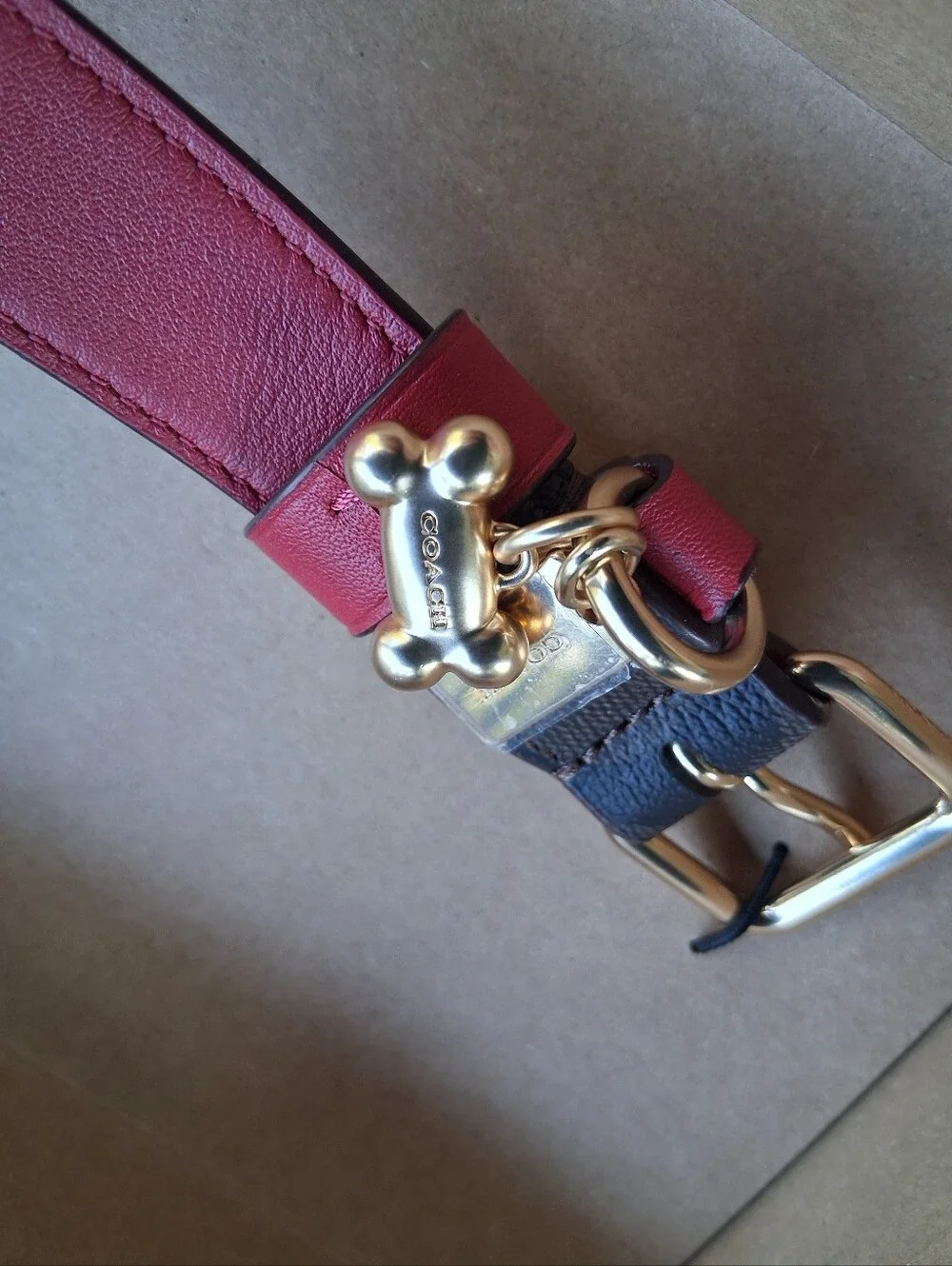 Coach Dog Collar